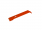 Kupkniv "hook-end", lackad- 160mmm