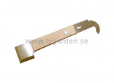 Kupkniv "hook-end" med trähandtag- 220mm